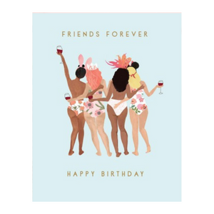 Friends Forever Happy Birthday Card