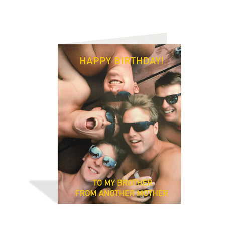 Brother From Another Mother Birthday Card