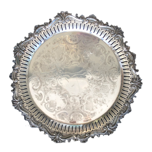 Vintage Round Tray