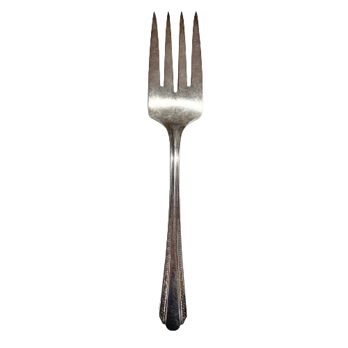 Vintage Silver Serving Fork
